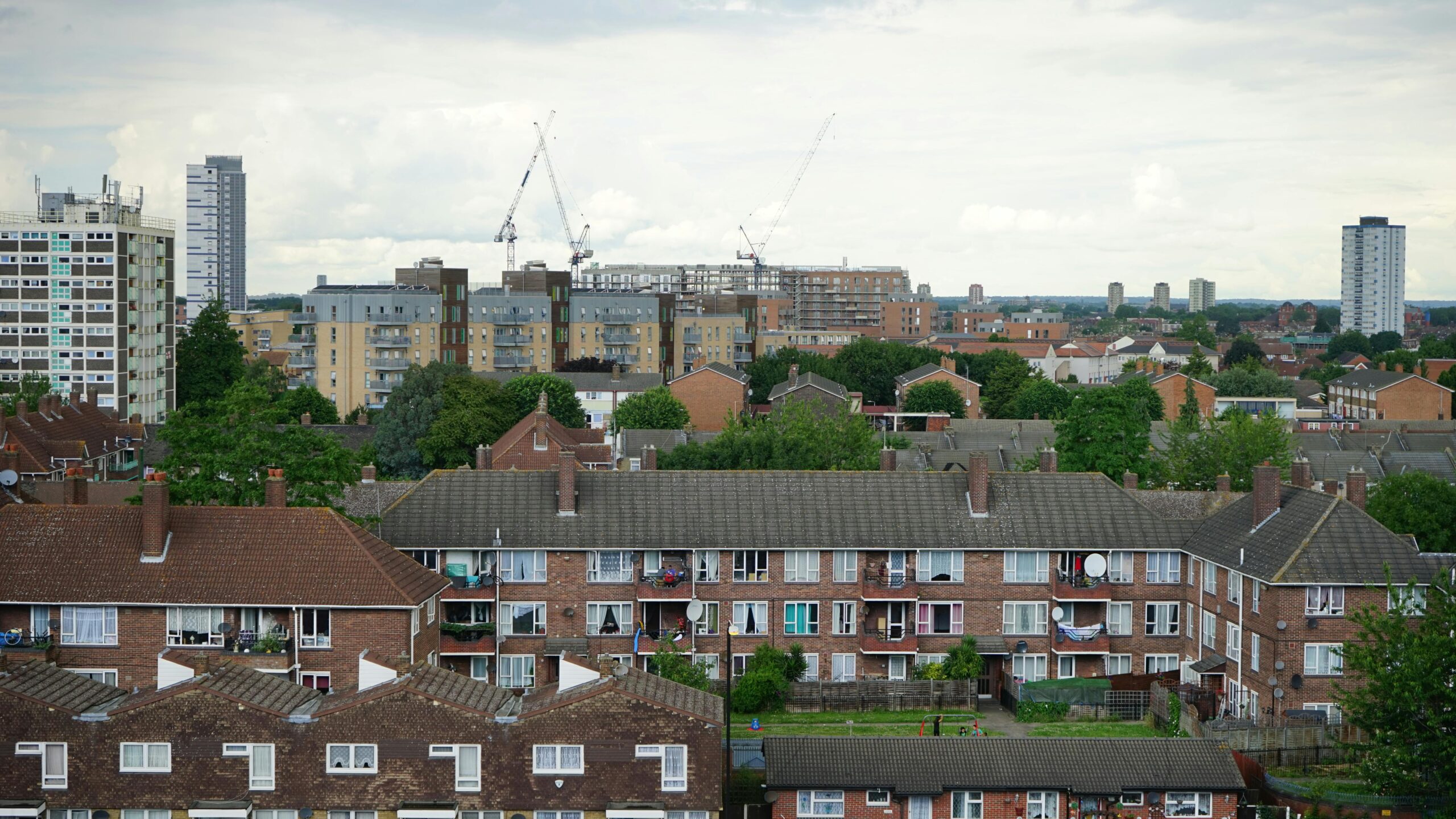 Urban area with various housing options for Erasmus student housing and exchange student accommodation