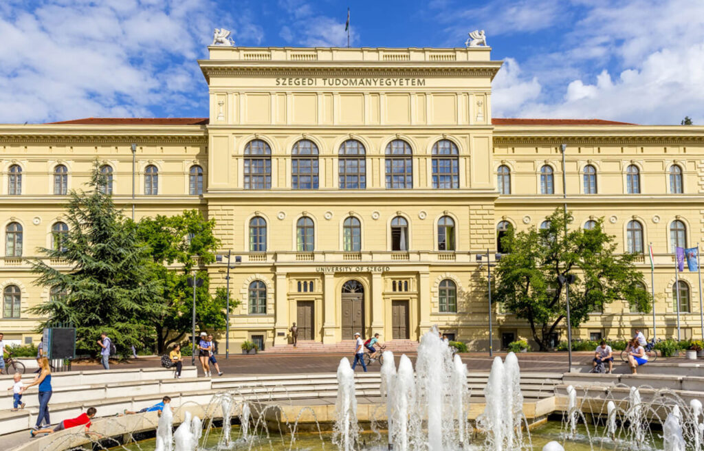 Incoming exchange student in Szeged during their Erasmus semester